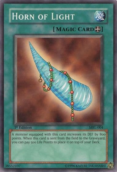 Horn of Light Magic Ruler Yu-Gi-Oh! card