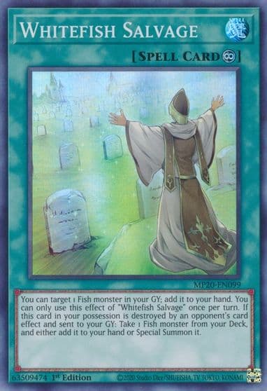 Whitefish Salvage 2020 Tin of Lost Memories Yu-Gi-Oh! card