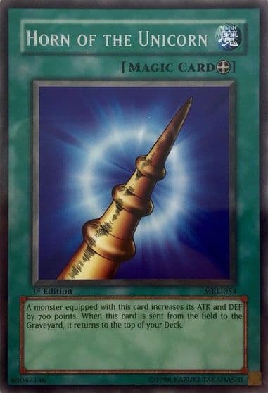 Horn of the Unicorn Magic Ruler Yu-Gi-Oh! card