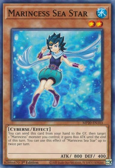 Marincess Sea Star 2020 Tin of Lost Memories Yu-Gi-Oh! card