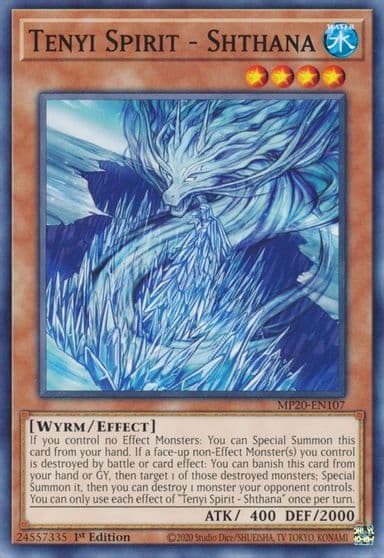 Tenyi Spirit Shthana 2020 Tin of Lost Memories Yu-Gi-Oh! card