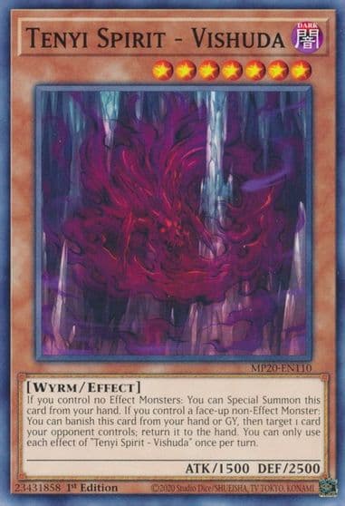 Tenyi Spirit Vishuda 2020 Tin of Lost Memories Yu-Gi-Oh! card