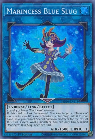 Marincess Blue Slug 2020 Tin of Lost Memories Yu-Gi-Oh! card