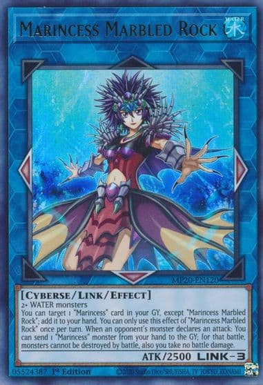 Marincess Marbled Rock 2020 Tin of Lost Memories Yu-Gi-Oh! card