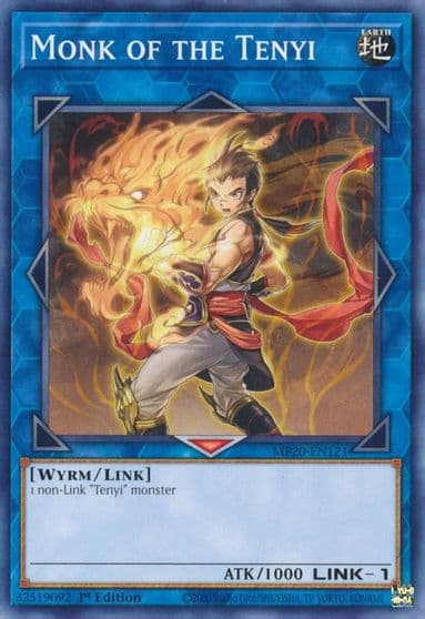 Monk of the Tenyi 2020 Tin of Lost Memories Yu-Gi-Oh! card