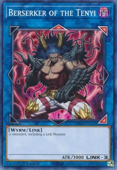 Berserker of the Tenyi 2020 Tin of Lost Memories Yu-Gi-Oh! card