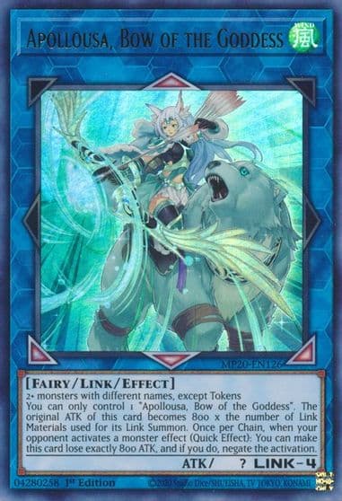 Apollousa Bow of the Goddess 2020 Tin of Lost Memories Yu-Gi-Oh! card