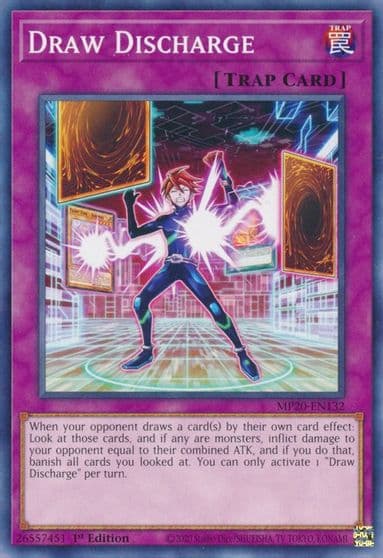 Draw Discharge 2020 Tin of Lost Memories Yu-Gi-Oh! card