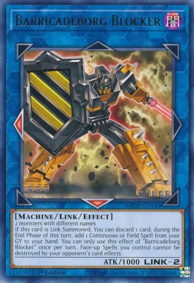 Barricadeborg Blocker 2020 Tin of Lost Memories Yu-Gi-Oh! card