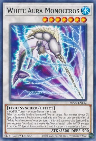 White Aura Monoceros 2020 Tin of Lost Memories Yu-Gi-Oh! card