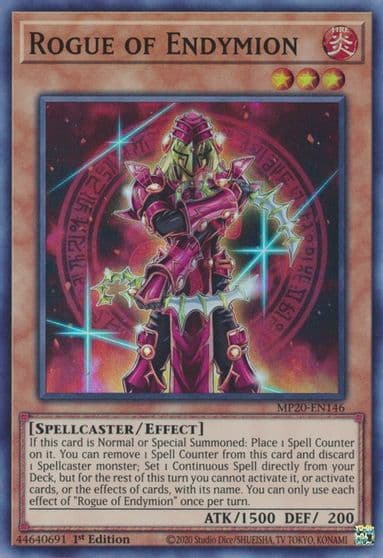 Rogue of Endymion 2020 Tin of Lost Memories Yu-Gi-Oh! card