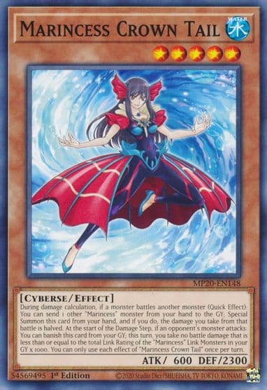 Marincess Crown Tail 2020 Tin of Lost Memories Yu-Gi-Oh! card
