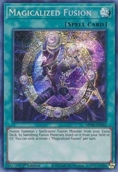 Magicalized Fusion 2020 Tin of Lost Memories Yu-Gi-Oh! card