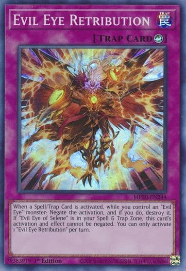 Evil Eye Retribution 2020 Tin of Lost Memories Yu-Gi-Oh! card