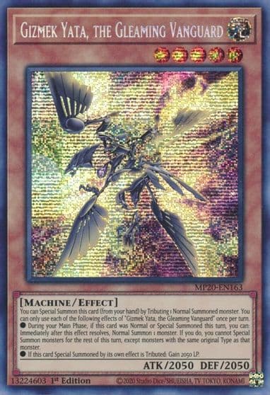 Gizmek Yata the Gleaming Vanguard 2020 Tin of Lost Memories Yu-Gi-Oh! card
