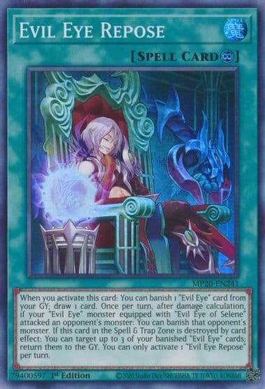 Evil Eye Repose 2020 Tin of Lost Memories Yu-Gi-Oh! card