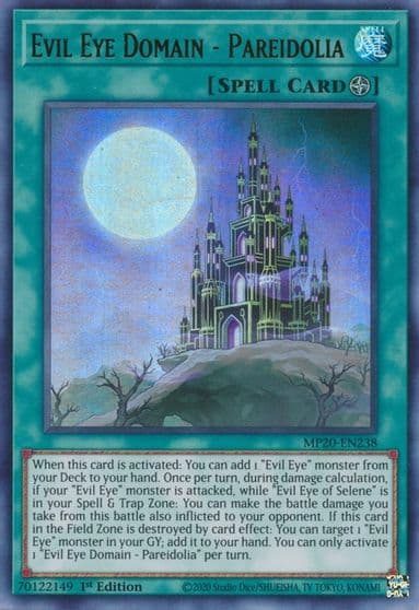 Evil Eye Domain Pareidolia 2020 Tin of Lost Memories Yu-Gi-Oh! card
