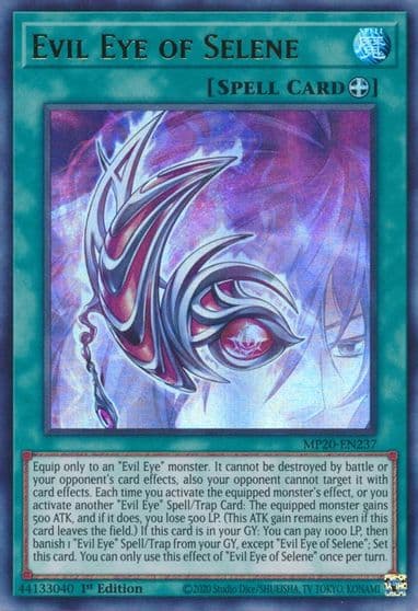 Evil Eye of Selene 2020 Tin of Lost Memories Yu-Gi-Oh! card