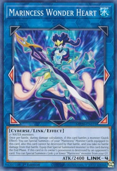 Marincess Wonder Heart 2020 Tin of Lost Memories Yu-Gi-Oh! card