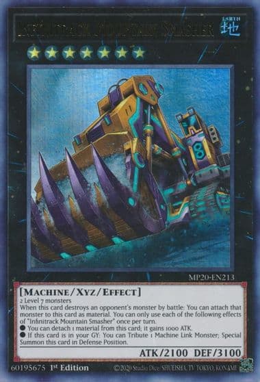 Infinitrack Mountain Smasher 2020 Tin of Lost Memories Yu-Gi-Oh! card