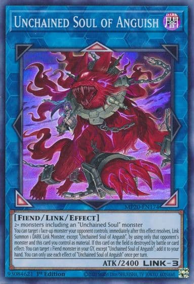 Unchained Soul of Anguish 2020 Tin of Lost Memories Yu-Gi-Oh! card