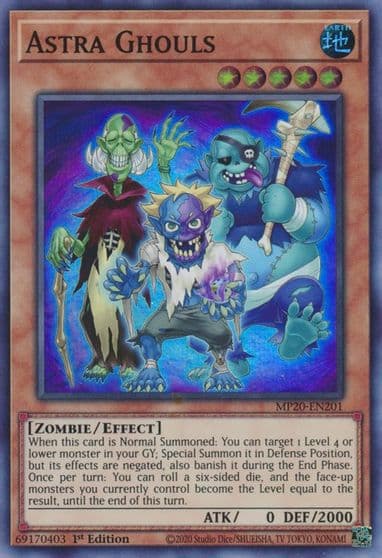 Astra Ghouls 2020 Tin of Lost Memories Yu-Gi-Oh! card