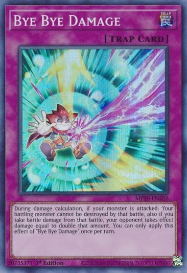 Bye Bye Damage 2020 Tin of Lost Memories Yu-Gi-Oh! card
