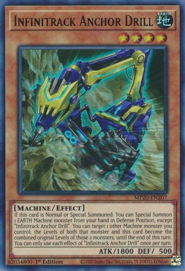 Infinitrack Anchor Drill 2020 Tin of Lost Memories Yu-Gi-Oh! card