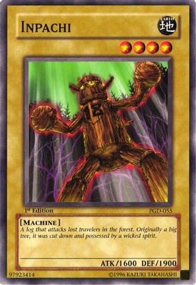 Inpachi Pharaonic Guardian Yu-Gi-Oh! card