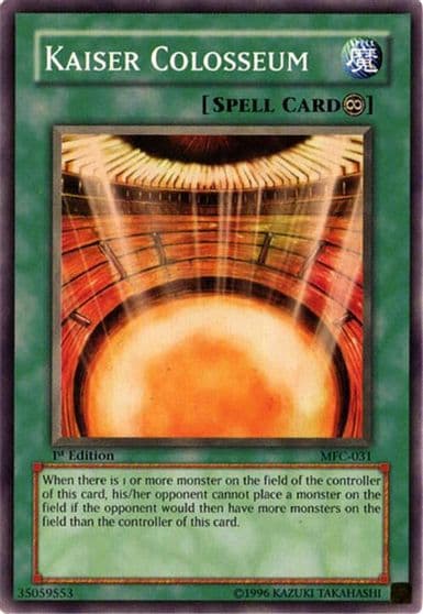 Kaiser Colosseum Magician's Force Yu-Gi-Oh! card