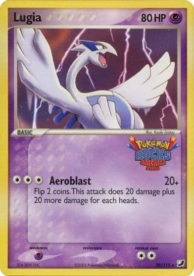 Lugia (Pokemon Rocks America) Miscellaneous Cards & Products Pokemon card