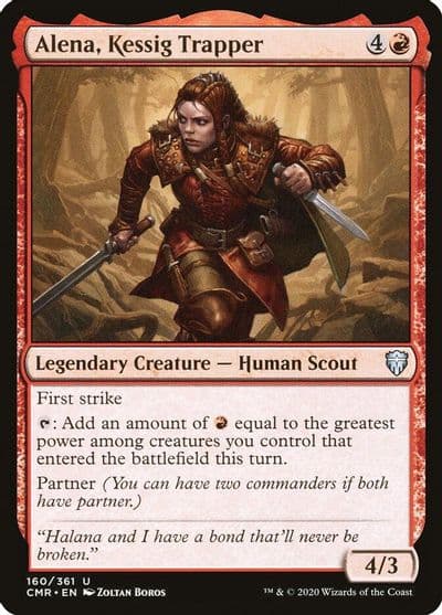 Alena Kessig Trapper Commander Legends Magic card