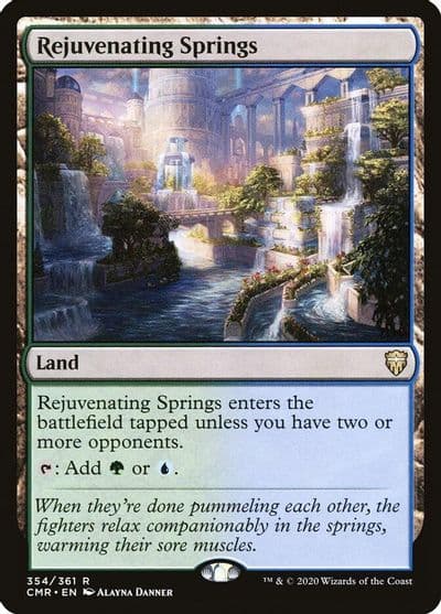 Rejuvenating Springs Commander Legends Magic card