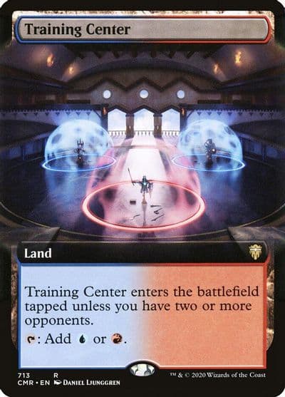 Training Center Extended Art Commander Legends Magic card