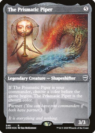 The Prismatic Piper Foil Etched Commander Legends Magic card
