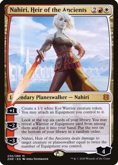 Nahiri Heir of the Ancients Zendikar Rising Magic card