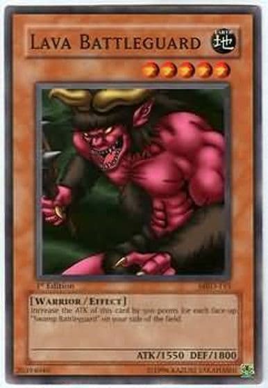 Lava Battleguard Metal Raiders Yu-Gi-Oh! card