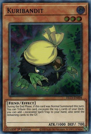 Kuribandit Dragons of Legend: The Complete Series Yu-Gi-Oh! card