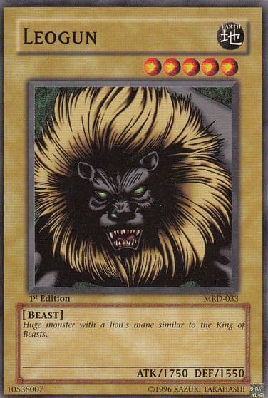Leogun Metal Raiders Yu-Gi-Oh! card