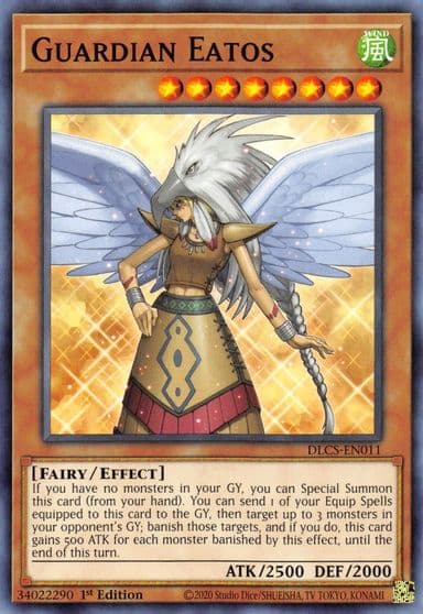 Guardian Eatos Dragons of Legend: The Complete Series Yu-Gi-Oh! card