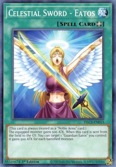 Celestial Sword Eatos Dragons of Legend: The Complete Series Yu-Gi-Oh! card