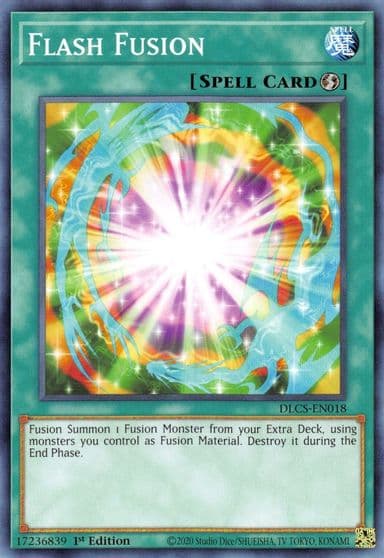 Flash Fusion Dragons of Legend: The Complete Series Yu-Gi-Oh! card