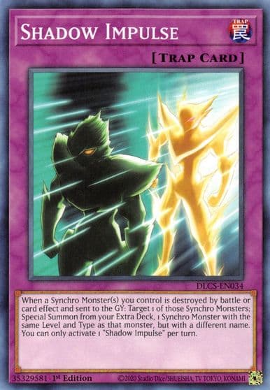 Shadow Impulse Dragons of Legend: The Complete Series Yu-Gi-Oh! card