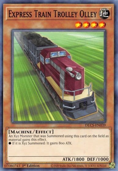 Express Train Trolley Olley Dragons of Legend: The Complete Series Yu-Gi-Oh! card