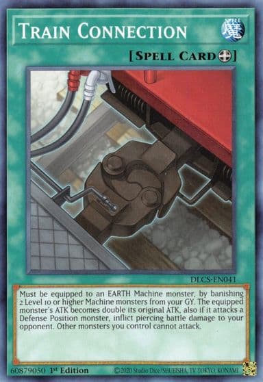 Train Connection Dragons of Legend: The Complete Series Yu-Gi-Oh! card
