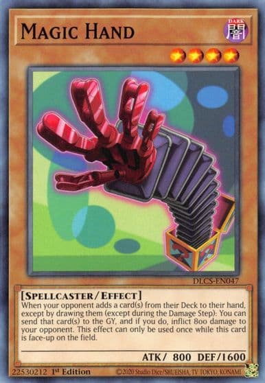 Magic Hand Dragons of Legend: The Complete Series Yu-Gi-Oh! card