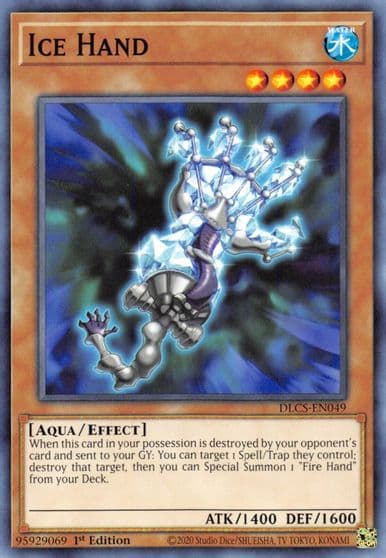 Ice Hand Dragons of Legend: The Complete Series Yu-Gi-Oh! card