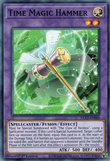 Time Magic Hammer Dragons of Legend: The Complete Series Yu-Gi-Oh! card