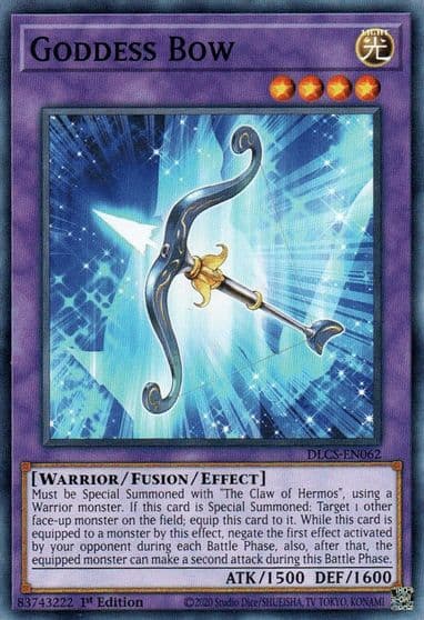 Goddess Bow Dragons of Legend: The Complete Series Yu-Gi-Oh! card