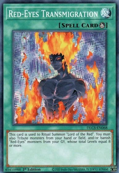 Red Eyes Transmigration Dragons of Legend: The Complete Series Yu-Gi-Oh! card